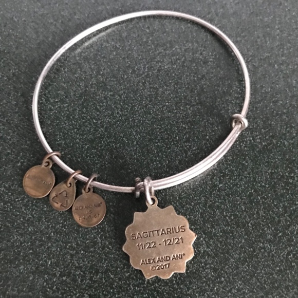 Alex and Ani Expandable Wire Bracelet Sagittarius 2017 - Picture 8 of 16